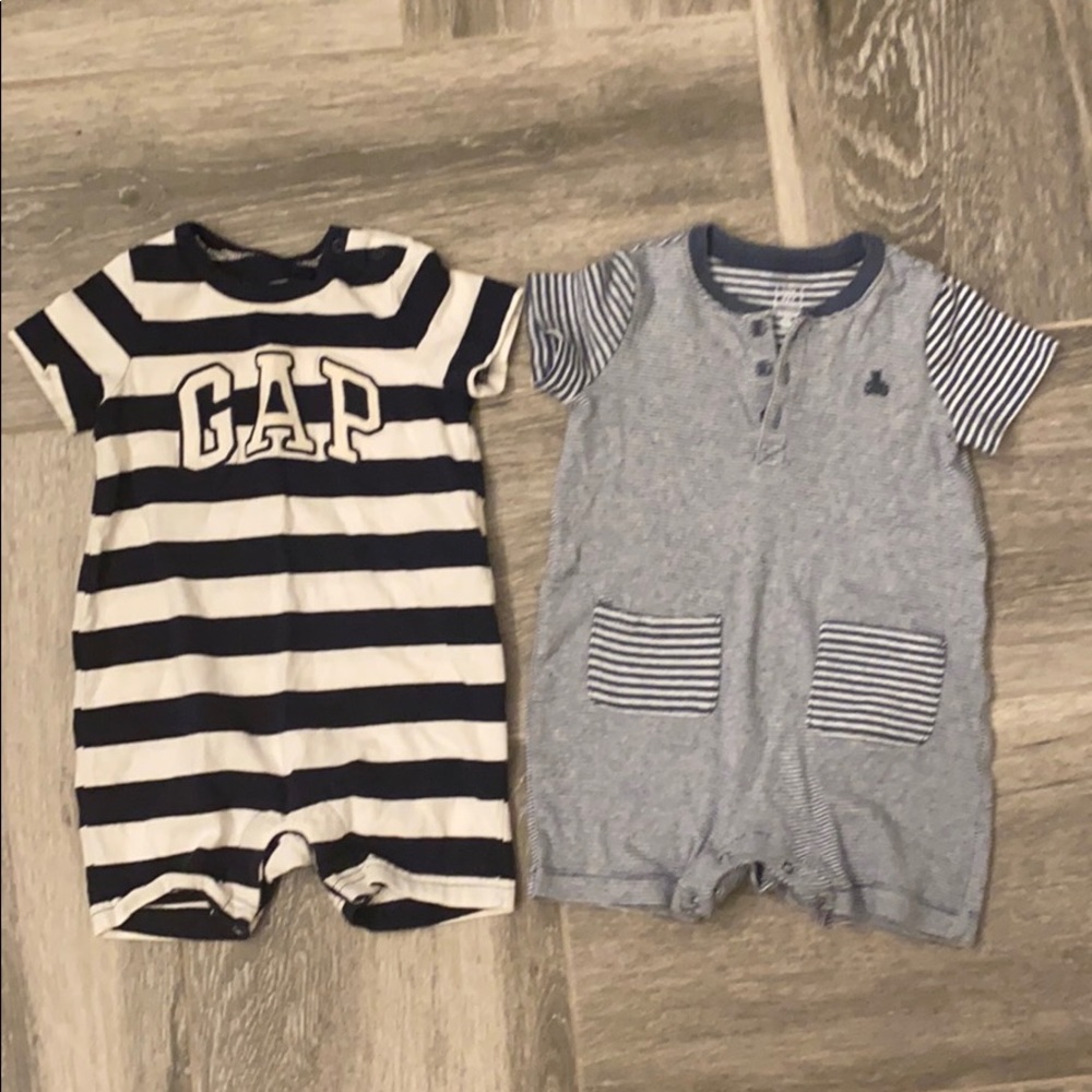 Baby Boy Gap Romper Bundle